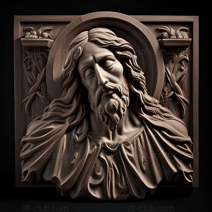 3D model st jesus (STL)